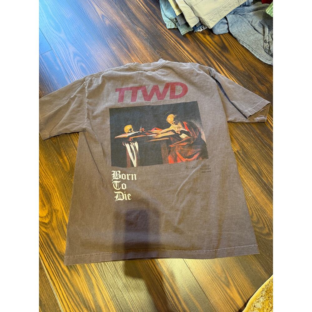 Arm Bar Soap TTWD Born To Die Men’s Graphic Short Sleeve T-Shirt Size L
